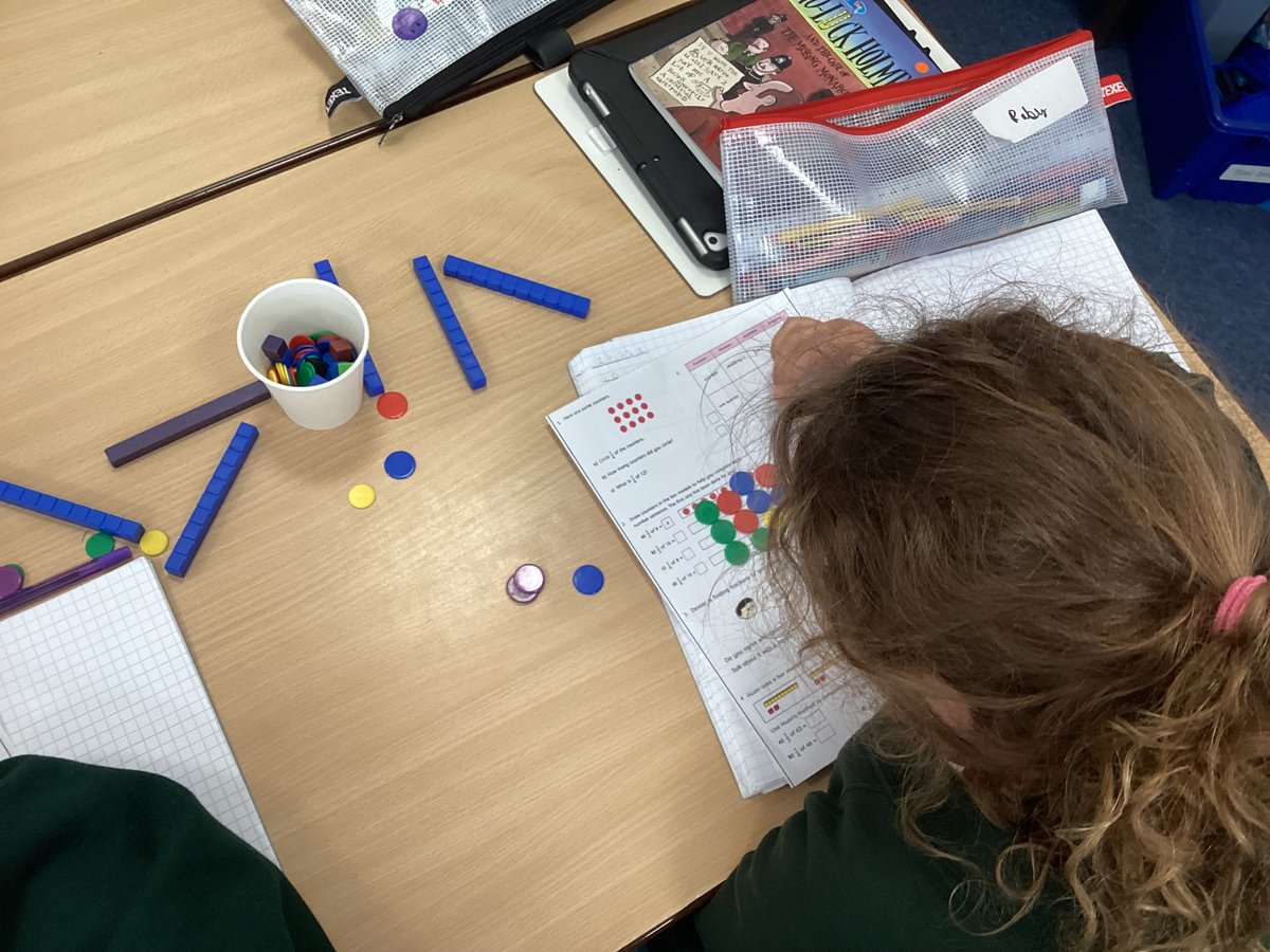 We have been doing lots of practical Maths when learning about fractions this week! #TheGatesMaths