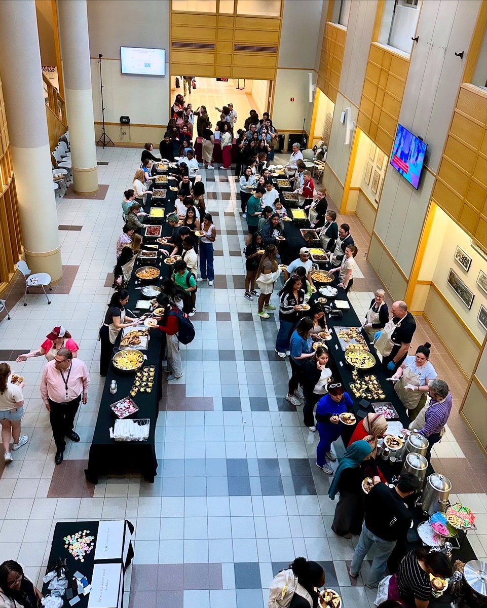 Thanks for making <a href="/MCPHS/">MCPHS</a> Late Night Breakfast a blast! Now go crush those finals— you’re flipping amazing! 🥞 

#latenightbreakfast #mcphs #COFdining #sodexocampus