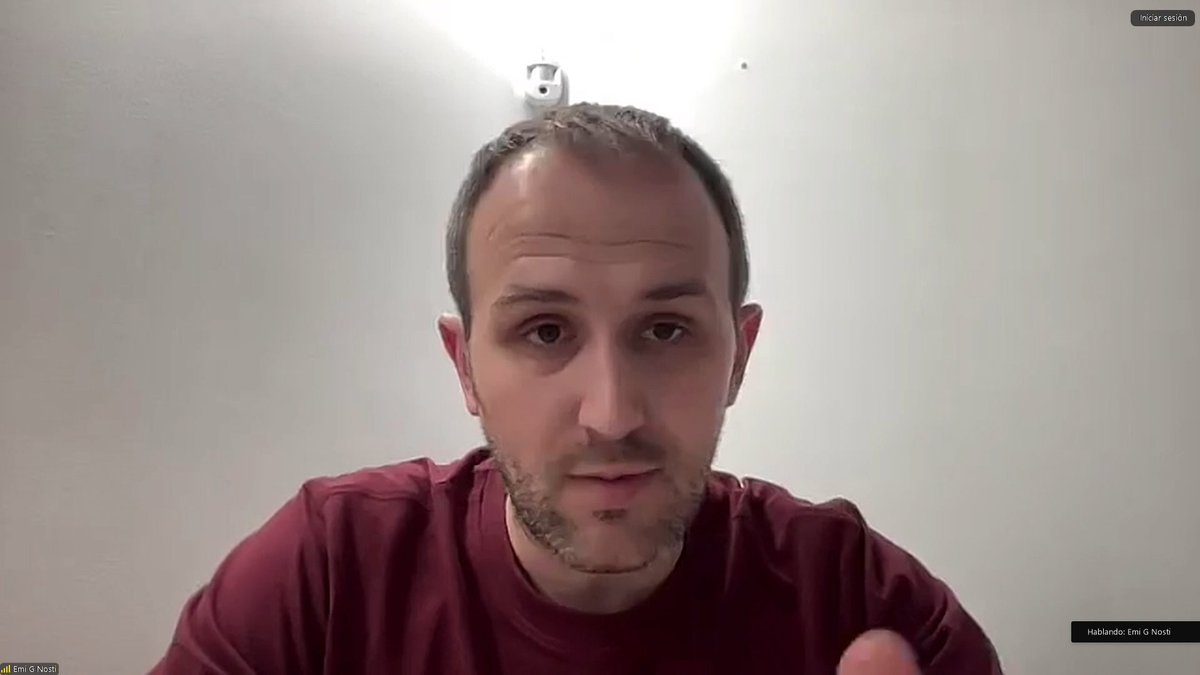 📸.<a href="/emigleznosti/">Emi Glez. Nosti</a>, psicólogo deportivo, ha compartido su experiencia profesional en la selección femenina de fútbol en una actividad enmarcada en el V Ciclo de Videoconferencias de Psicología del Deporte.