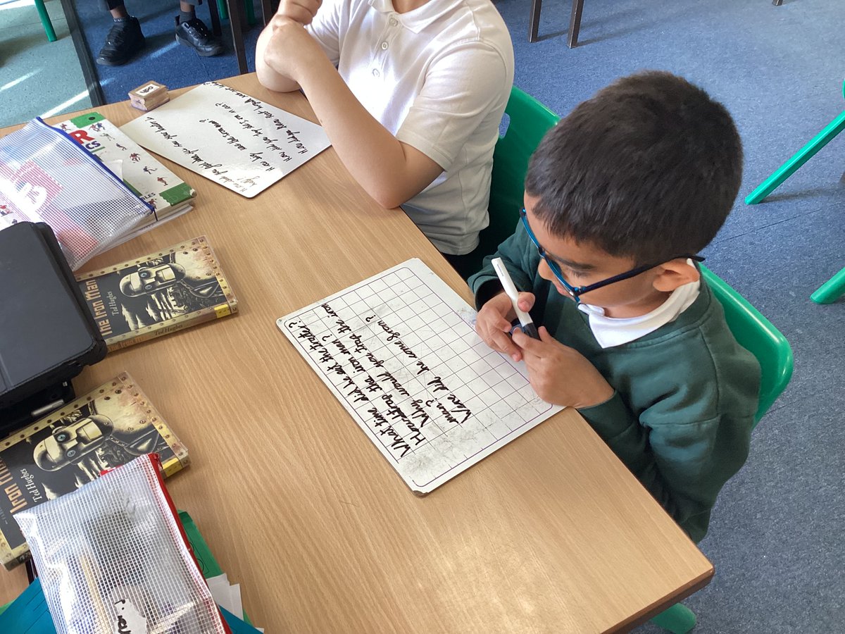 The Gates Primary – Swallows Class Page (@gatesswallows) on Twitter photo After reading more of The Iron Man, we had the opportunity to interview the characters, Hogarth and Hogarth’s father. We asked lots of questions to infer thoughts and feelings about the events that happened. <a href="/TedHughesPoet/">Ted Hughes</a> #TheGatesEnglish #TheGatesReading After reading more of The Iron Man, we had the opportunity to interview the characters, Hogarth and Hogarth’s father. We asked lots of questions to infer thoughts and feelings about the events that happened. <a href="/TedHughesPoet/">Ted Hughes</a> #TheGatesEnglish #TheGatesReading