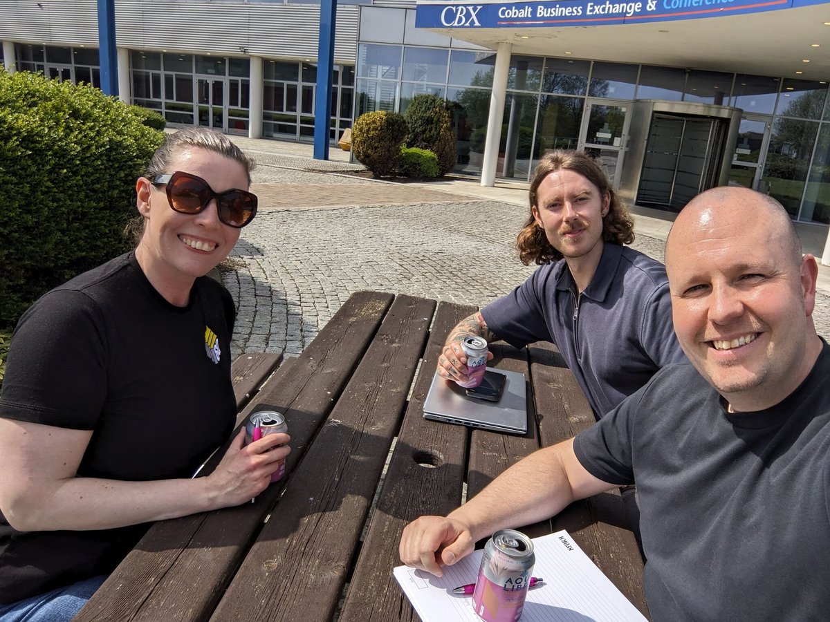 Today we were visited by the wonderful Stephanie from our client - Universal Wolf, as we talk additional SEO and PPC strategies to further support their exciting goals for 2025.

For once we decided to go 'al fresco' for the meeting, and all catch some beautiful sunshine 😎