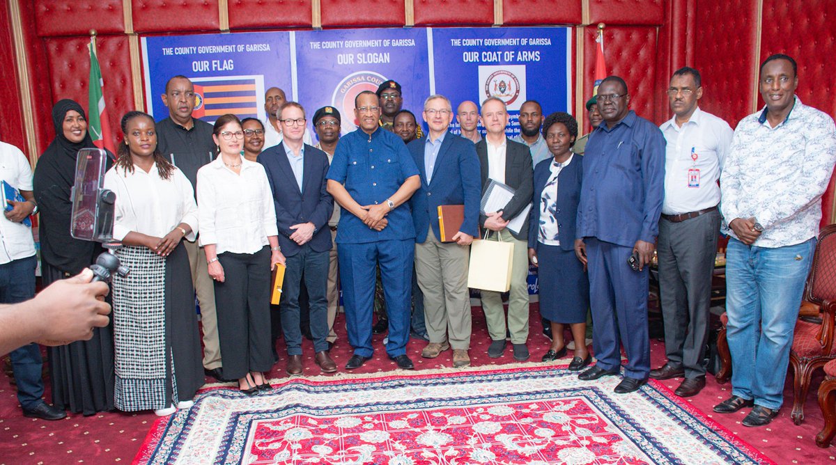 UK in Kenya π¬π§π°πͺ (@ukinkenya) on Twitter photo Going far, together.
Β
π¬π§ High Commissioner <a href="/FCDONeilWigan/">Neil Wigan</a> travelled to Garissa with πΊπΈ πͺπΊ πΊπ³ to see the impact of joint efforts to improve security, stability & boost economic growth in the region. Β
Collaboration with local & national government is delivering real progress. Going far, together.
Β
π¬π§ High Commissioner <a href="/FCDONeilWigan/">Neil Wigan</a> travelled to Garissa with πΊπΈ πͺπΊ πΊπ³ to see the impact of joint efforts to improve security, stability & boost economic growth in the region. Β
Collaboration with local & national government is delivering real progress.