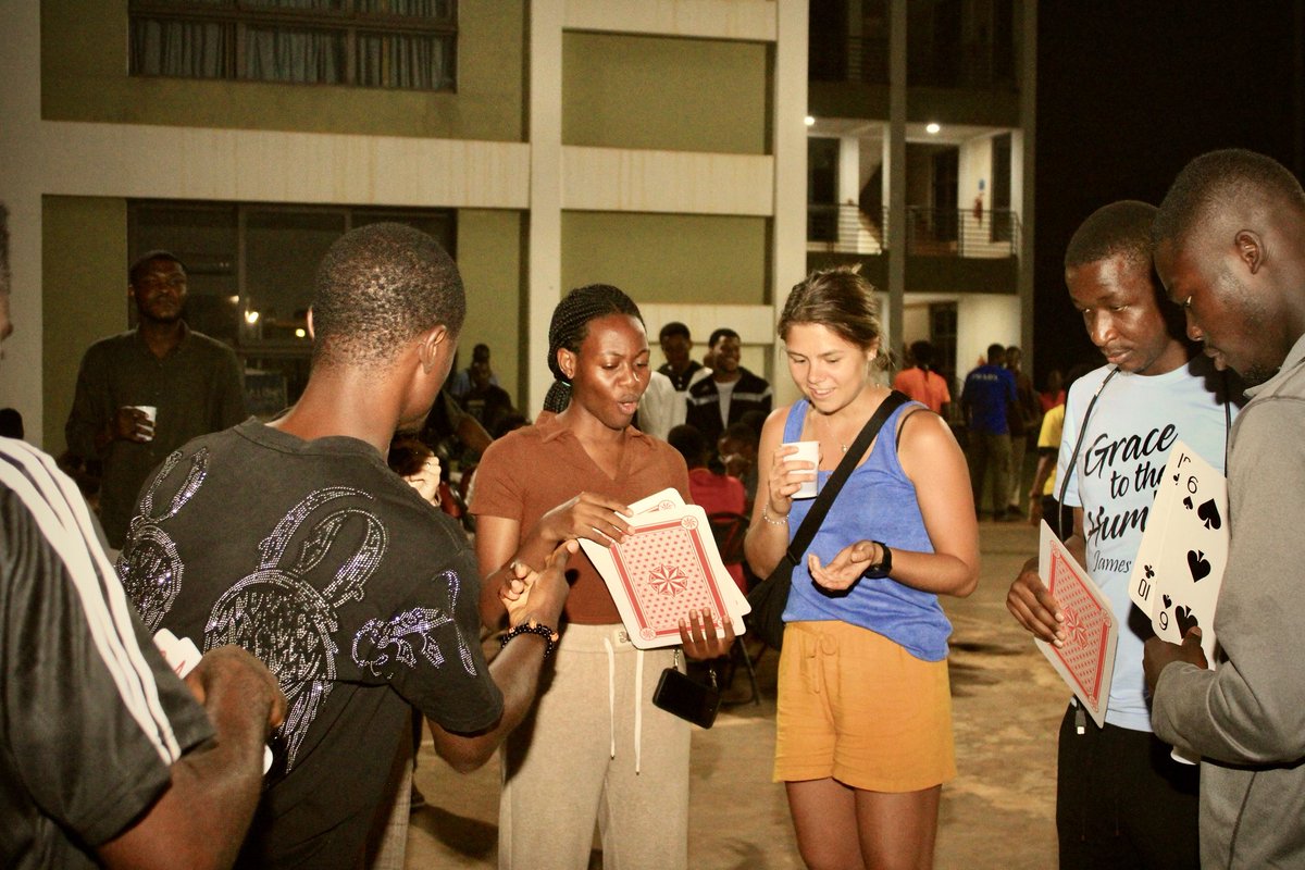 isaknust_gh's tweet image. 4🧵
𝗙𝗿𝗲𝘀𝗵𝗲𝗿𝘀 𝗚𝗮𝗺𝗲 𝗡𝗶𝗴𝗵𝘁

We organized a fun-filled Game Night to help freshers socialize and settle in with the continuing students. Laughter, games, and new friendships lit up the evening.
#ISAKNUST #FreshersVibes