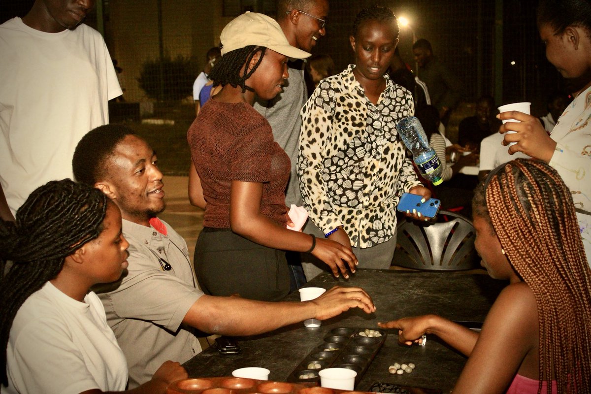 isaknust_gh's tweet image. 4🧵
𝗙𝗿𝗲𝘀𝗵𝗲𝗿𝘀 𝗚𝗮𝗺𝗲 𝗡𝗶𝗴𝗵𝘁

We organized a fun-filled Game Night to help freshers socialize and settle in with the continuing students. Laughter, games, and new friendships lit up the evening.
#ISAKNUST #FreshersVibes