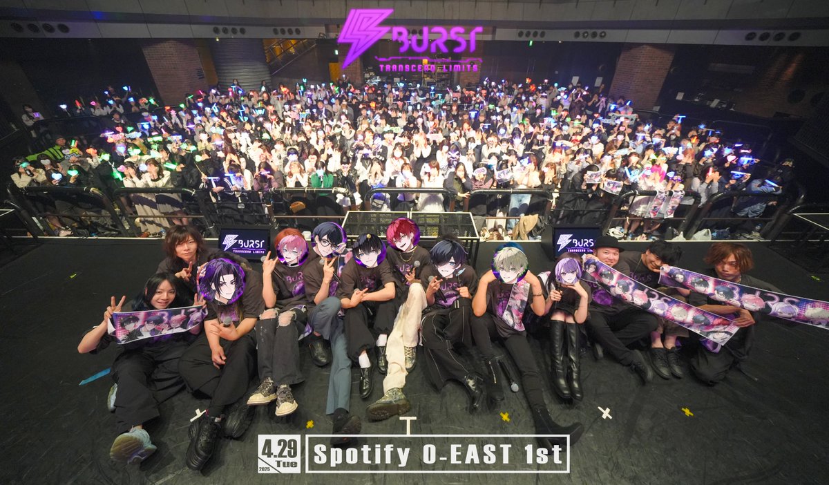 BURSTinfo's tweet image. BURST
-TRANSCEND LIMITS-
終演しました⚡️⚡️⚡️⚡️
感想は #BURSTLIVE で是非投稿してください⚡️⚡️
また次のBURSTでお会いしましょう🤗