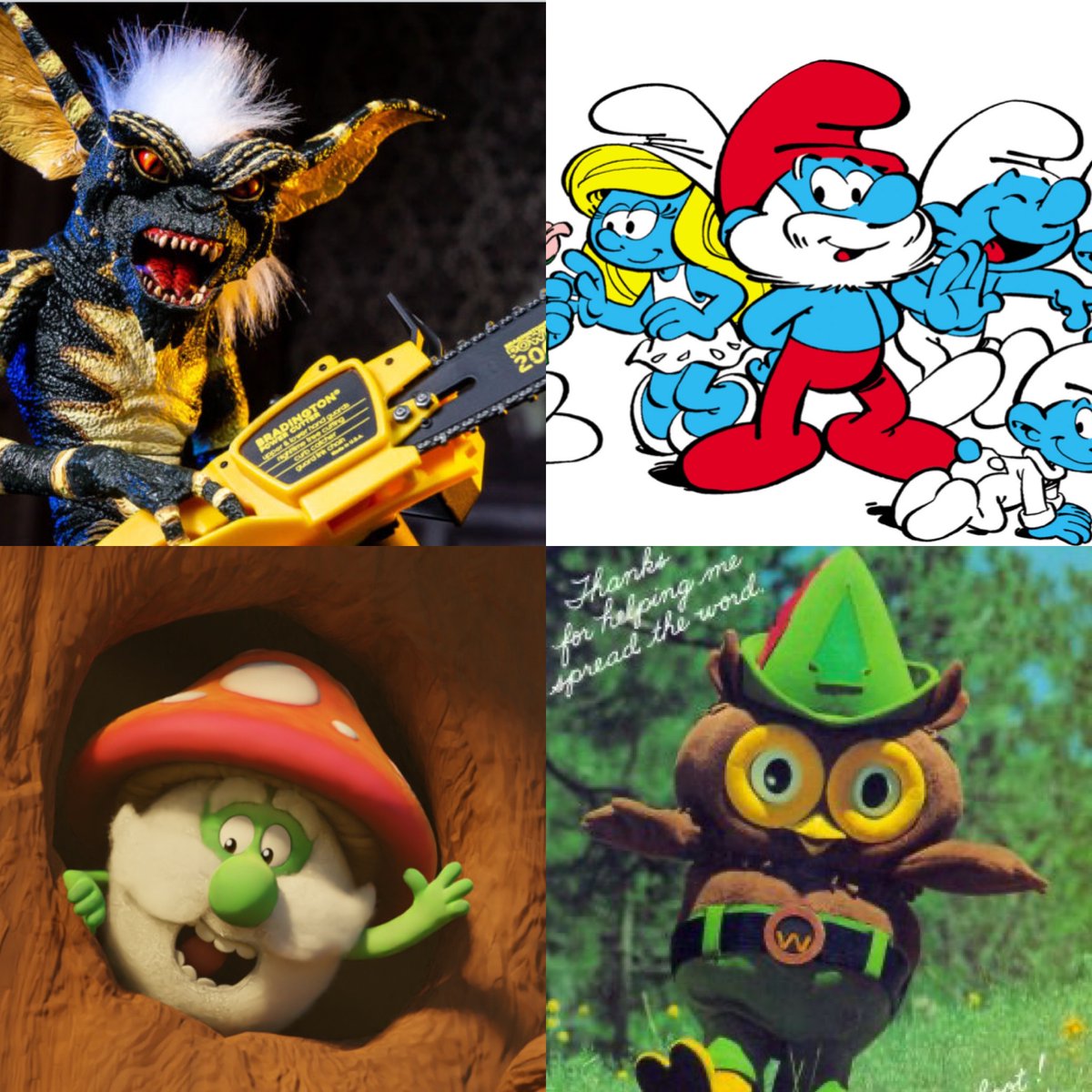 MatthewLuhn's tweet image. Happy Earth Month from the cute but deadly Sprites from Sprite Fright on YouTube produced by Blender Studios! The inspiration for the leader of the Sprites was Papa Smurf, Woodsy the Owl, Striper from Gremlins...and me. Early dev art of Elder Sprite by Ricky Nierva!