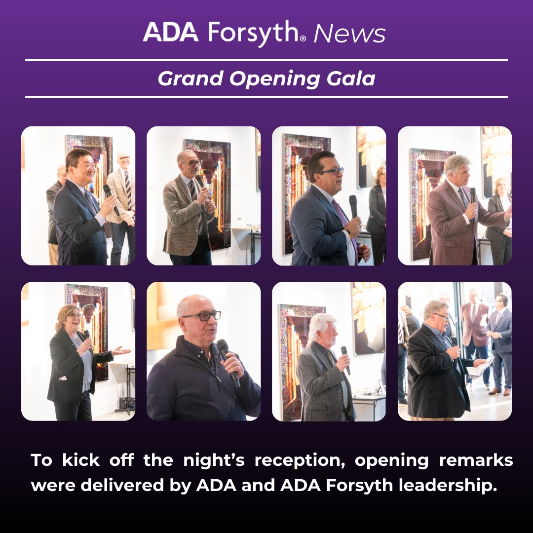 ForsythResearch's tweet image. Proud to celebrate AFI’s Grand Opening Gala! 🎉
Thank you to the @AmerDentalAssn and all our partners for joining us in Somerville. Together, we’re building the future of oral health innovation — and this is just the beginning! #OralHealth #Innovation #GrandOpening
