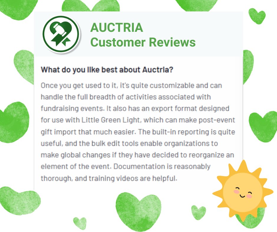 💚 Auctria Customer review