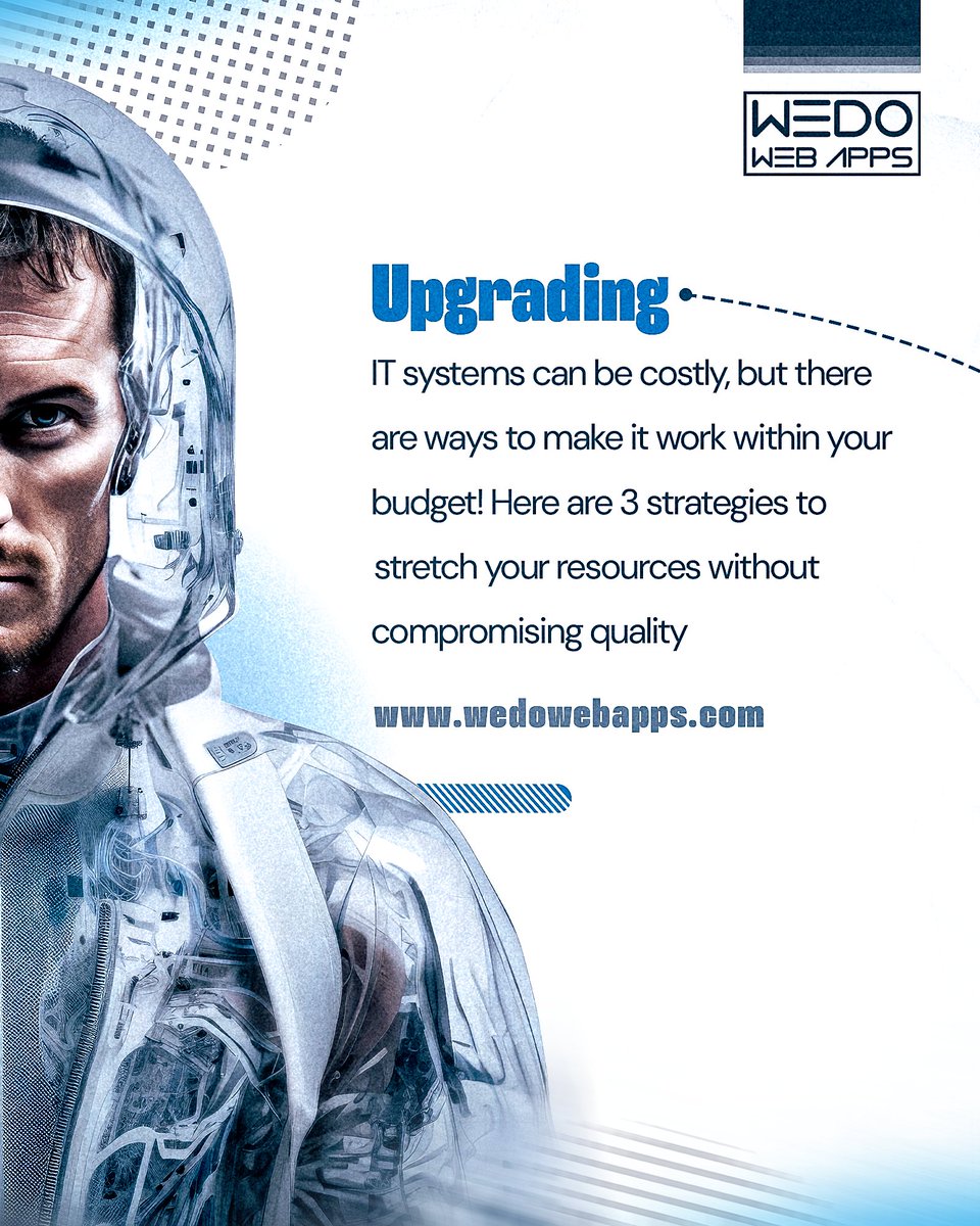 wedowebapps's tweet image. 🚨 Dealing with technology upgrades on a tight budget? 💰💻

By being strategic, you can keep your systems up to date without breaking the bank! 💡

#TechUpgrades #ITLeadership #CostEfficiency #CloudSolutions #TechStrategy