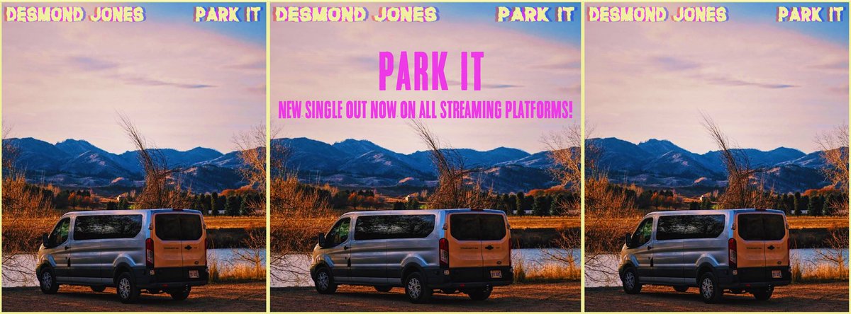 Our new single “Park It” is out NOW on all streaming platforms! 3 minutes of funky, slap bass, saxophone solo, guitar rippin’, vibraslappin’ goodness!! 

music.desmondjonesband.com/parkit