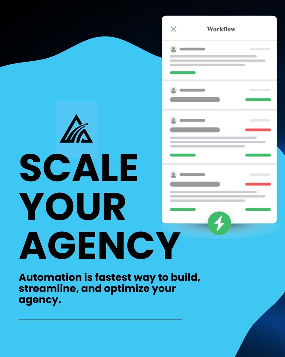 AAutomation_'s tweet image. Your expertise built your agency. Our expertise helps it scale. 

Accelerated Automation creates systems that think like you do. 

#AgencyGrowth #WorkflowMagic