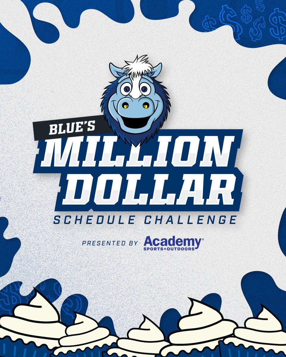 Blue's Million Dollar Schedule Challenge ends TOMORROW! 

Enter now at Colts.com/win 💰