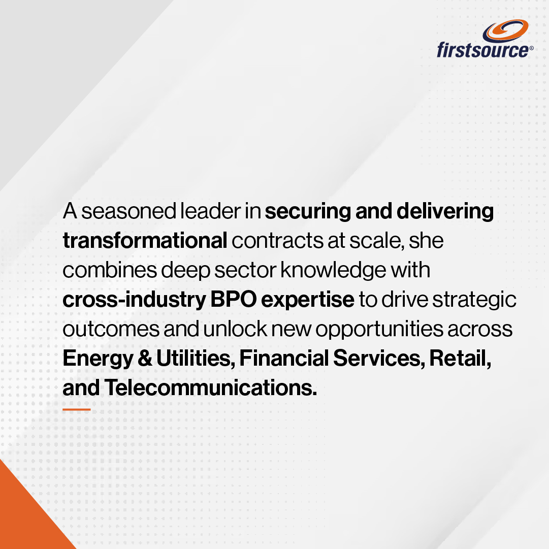 firstsource's tweet image. Welcome to #LifeAtFirstsource, Janine Hunt!

#Firstsourcer #FirstForce #Leadership