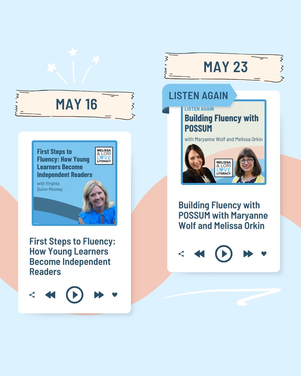Melissa & Lori Love Literacy Podcast tweet media