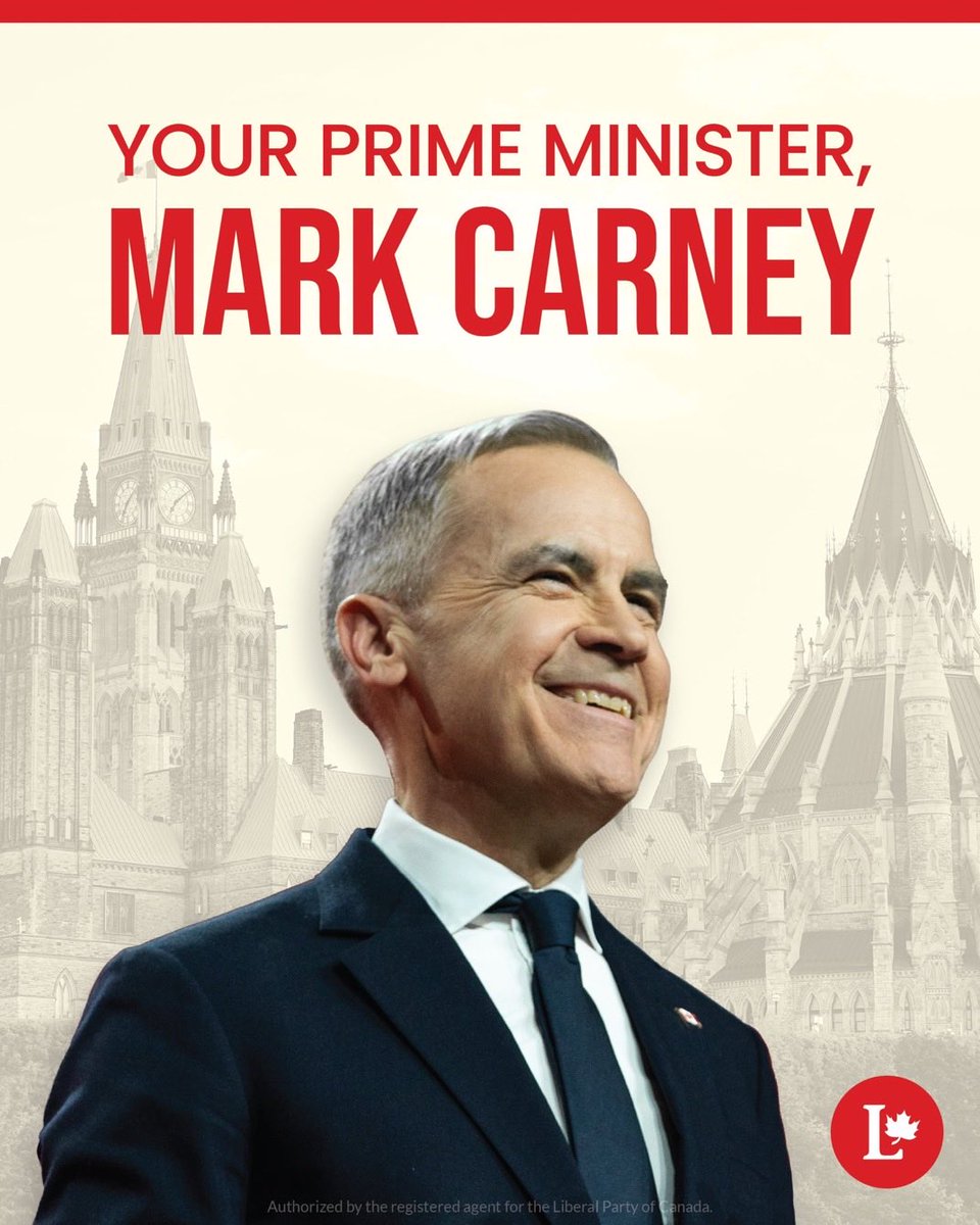 Trump singlehandedly delivers the election for the liberals in Canada with his 51st state bullshit.

Congratulations to Prime Minister Mark Carney from all of us down here in the 11th Province !!! 🇨🇦 🇺🇸 🤣
