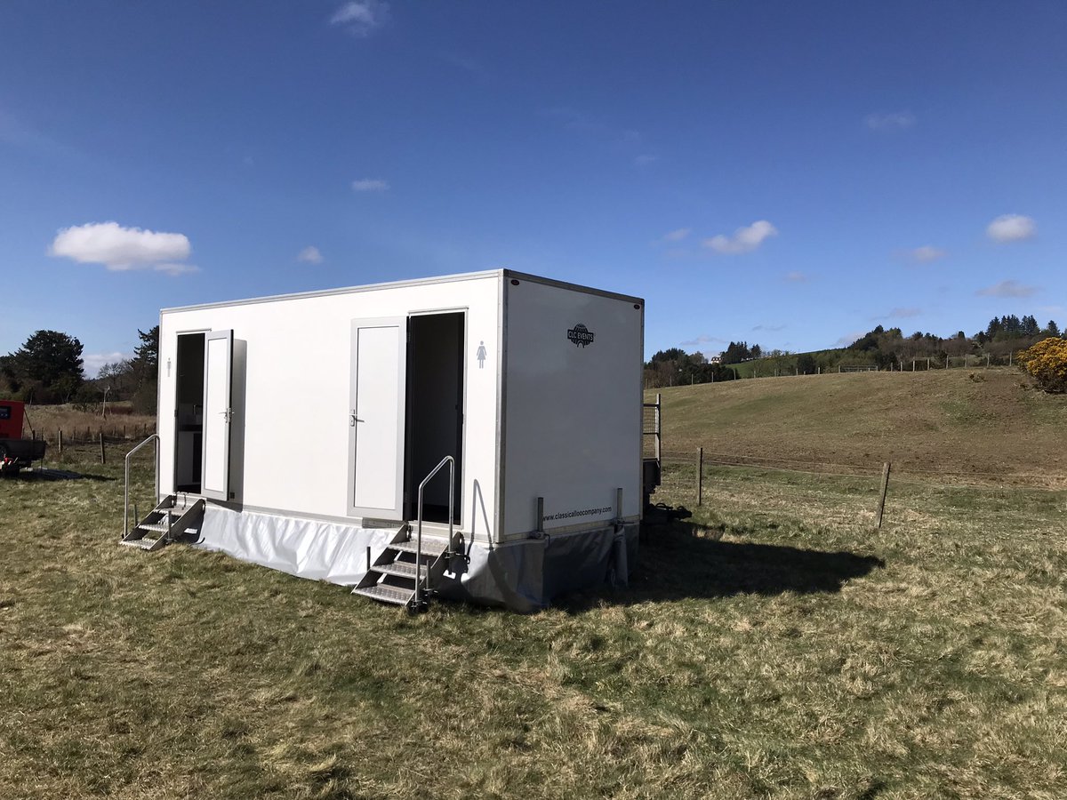 A big thanks to 2 great suppliers from our open weekend. We love their customer service.
The snazzy toilets supplied by Classical Loo Company. Contact details are  CLC-events.co.uk.
That smart hunk of a generator was supplied by Arkwright Wills. 
arkwrightwills.co.uk