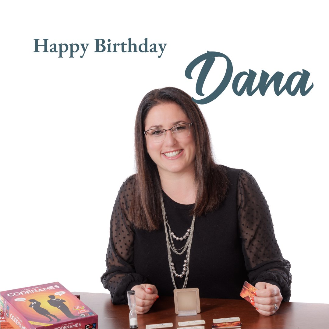 Happy Birthday, Dana!
Wishing you the happiest of birthdays today!