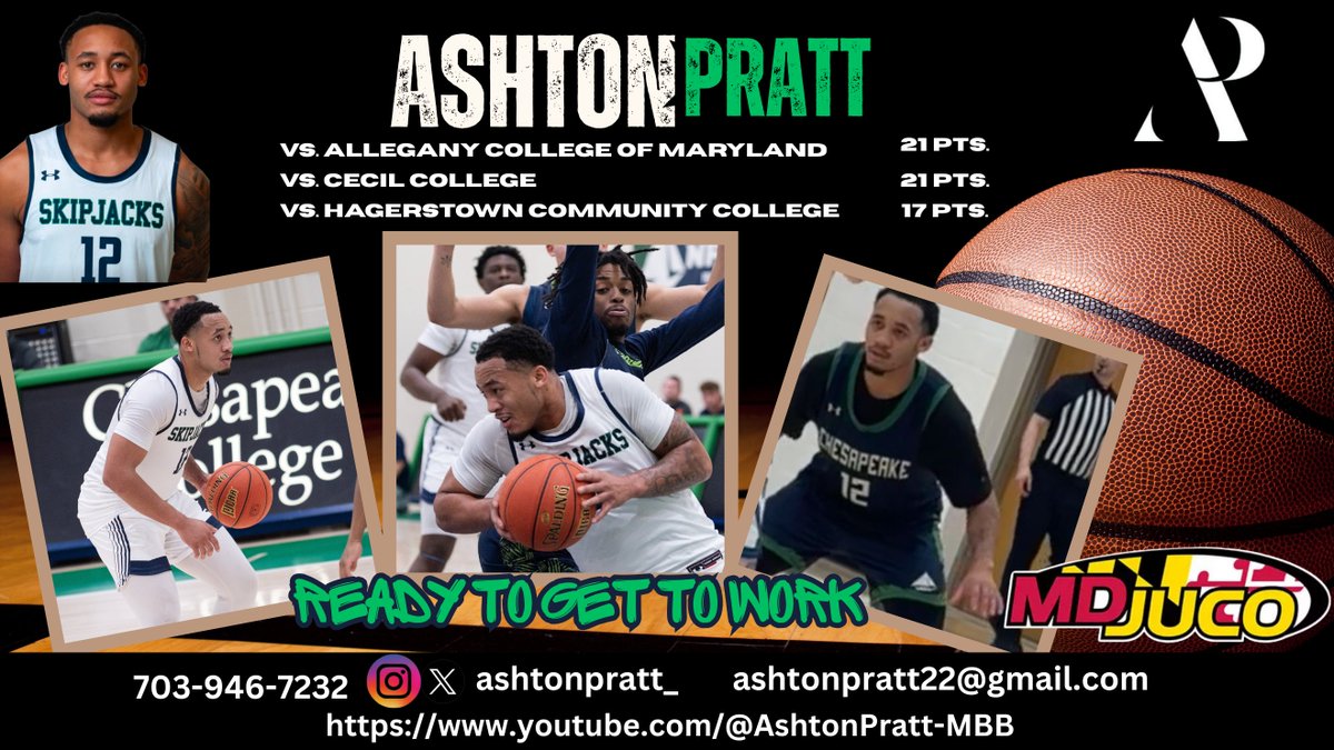 Never know who knows who! With that Repost - Share - Forward -  Pratt is ready! youtube.com/@AshtonPratt-M…

Play for the name on the front of your jersey and people will start remembering the name on the back! <a href="/ashtonpratt_/">Ashton</a>