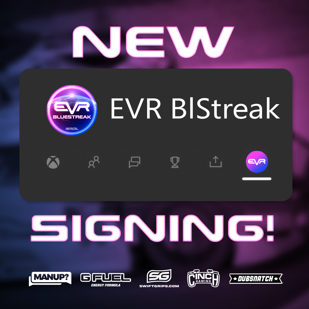 🌀 A Streak of Blue!

Also joining us is <a href="/SG_BlueStreak/">S.G.</a>! He's been on our radar for a while, having impressed us in IEC, eMC and multiple NASCAR leagues.

His varied skill set makes us super excited to welcome him to Evolve Racing and we can't wait to see him grow even further!