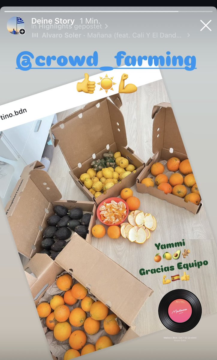 Mehr geht nicht 🍋🍊🥑🇪🇸👍