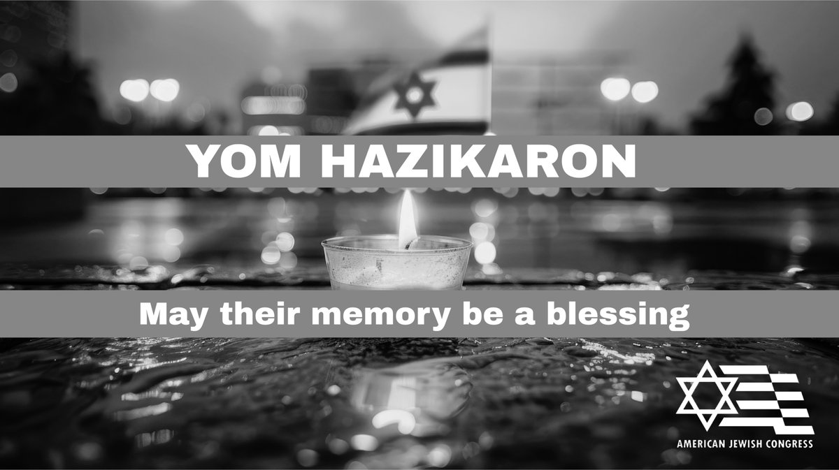 Tonight marks the beginning of Yom HaZikaron, Israel’s Memorial Day, a day of deep mourning and remembrance.

We honor the Israeli soldiers who gave their lives defending the Jewish state, and the civilians who were murdered in acts of terror.

We remember their sacrifice. We