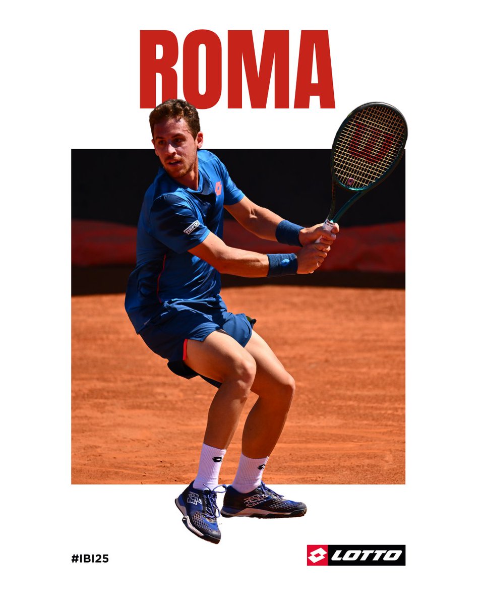 The wait is almost over – Roma, here we are! 

#LottoSport #LottoTennis #IBI25