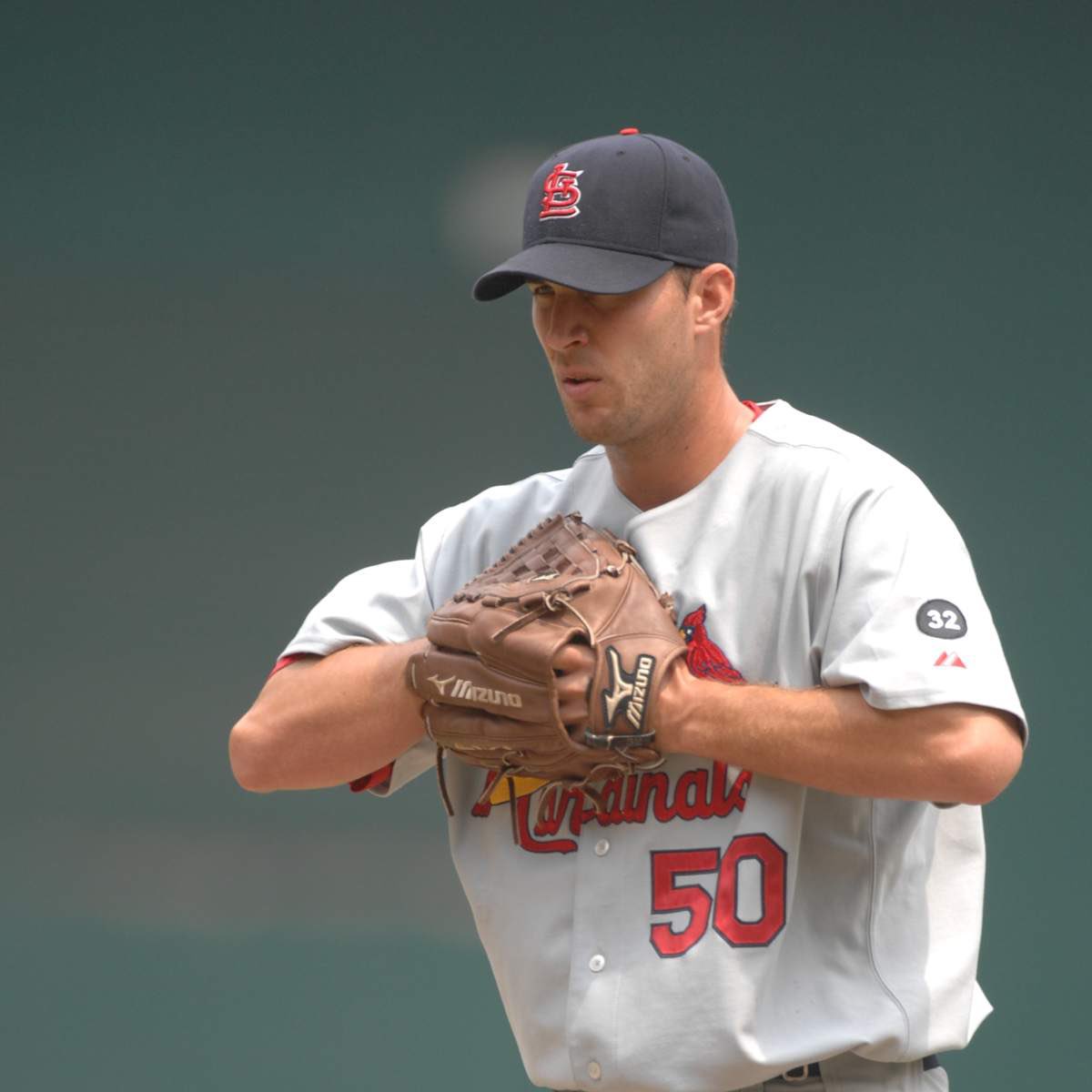 OTD: 04/29/07

Josh Hancock passed away in a tragic car accident. The Cardinals would wear #32 patches for the rest of the season. 

Josh was a member of the 2006 World Series team. RIP🕊️
