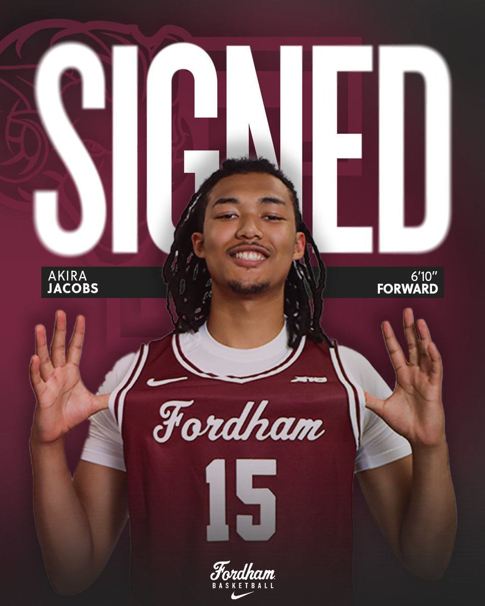 Welcome to the Bronx, <a href="/Akira_Kumagai4/">ジェイコブス晶/Akira Jacobs</a> ‼️

The Hawaii transfer and first Japanese player in Fordham history boasts plenty of international experience, including three games at the 2024 Olympics