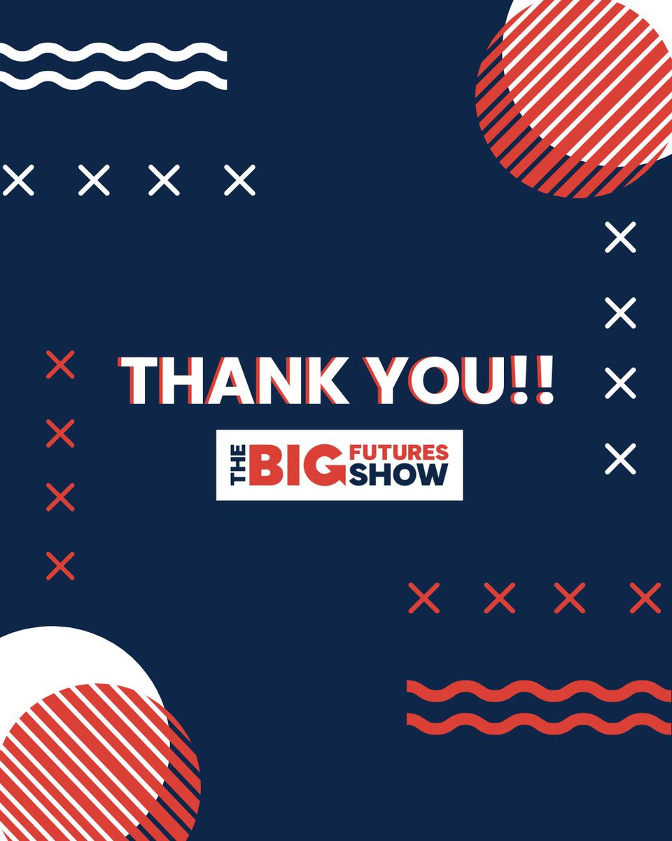 🎉 Mission accomplished for The Big Futures Show 2025! 🎉

✨ Many thanks to all the team behind the scenes, our sponsors, exhibitors &amp; visitors!  🙋‍♀️🙋‍♂️

We hope you all had an amazing day planning your BIG futures! 💥⭐️

#bigfuturesshow #BFS2025 #careers