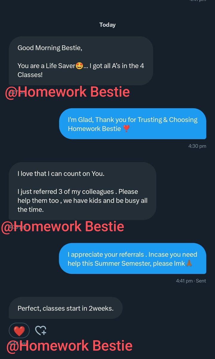 HW Bestie (@tutorhope7) on Twitter photo FINALS Week!!!
Stressed about missing assignments & Final Exams?
<a href="/TutorHope7/">Homework Bestie</a> got your back!
I DELIVER TOP QUALITY π―π―π―
Say goodbye to worries, and hello to guaranteed TOP grades! πβ¨
HMU +1 303-500-7802 FINALS Week!!!
Stressed about missing assignments & Final Exams?
<a href="/TutorHope7/">Homework Bestie</a> got your back!
I DELIVER TOP QUALITY π―π―π―
Say goodbye to worries, and hello to guaranteed TOP grades! πβ¨
HMU +1 303-500-7802