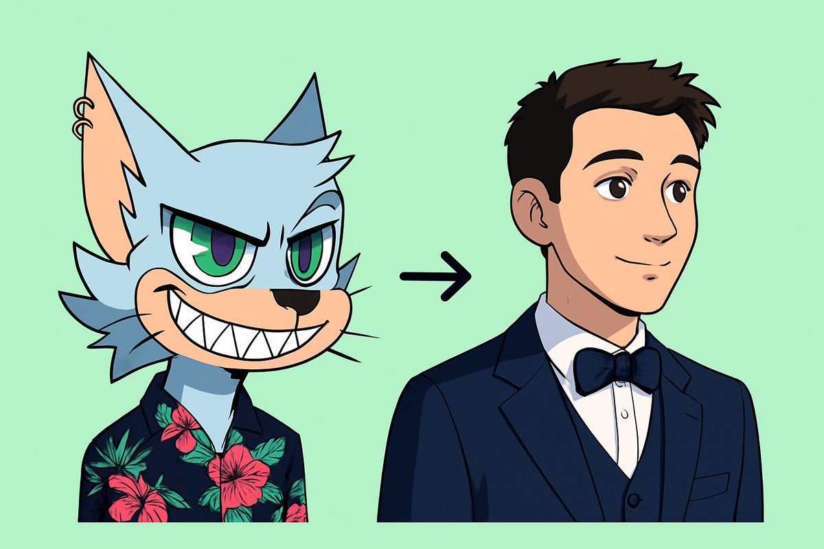 🚨 PFP Update Alert!
Saying goodbye to the wild wolf 🐺 and stepping into a new era with a more human touch 🤵✨
#NewPFP #Transformation #LevelUp