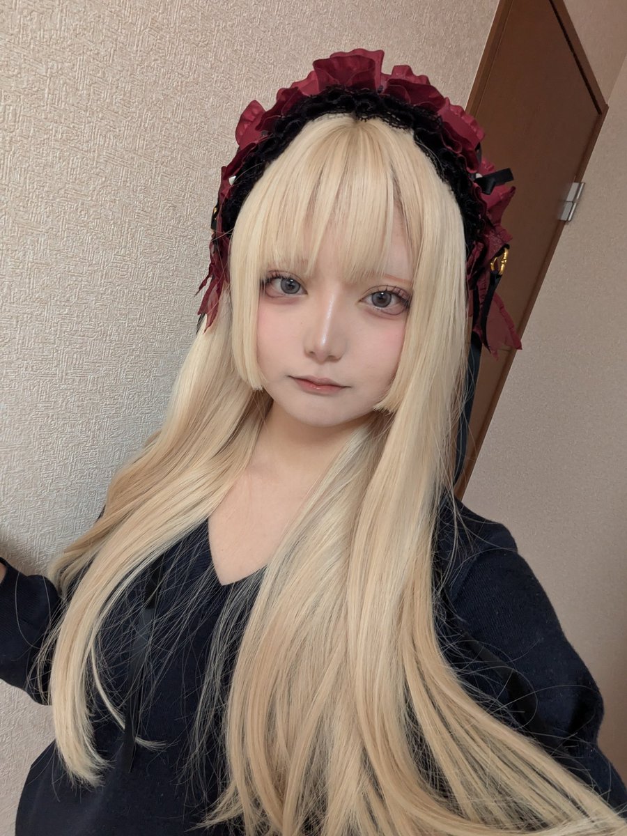 ヘッドドレスつけてみた〜
 #女の子と繋がりたい