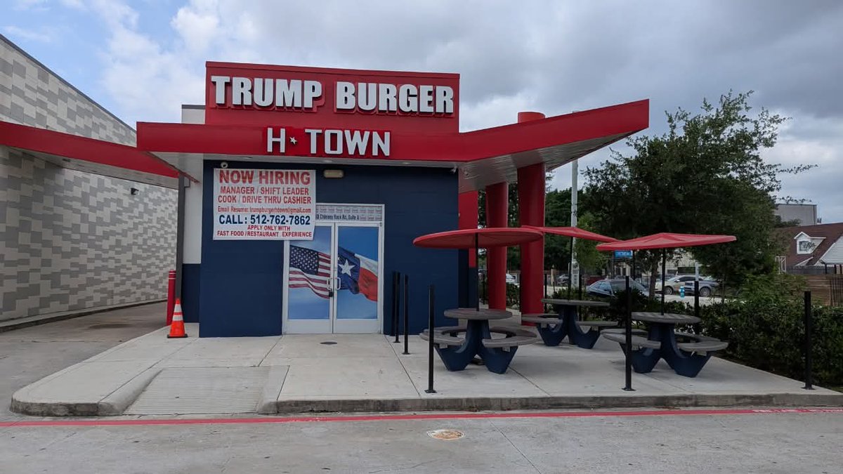 Come get a great burger! Make eating great again!