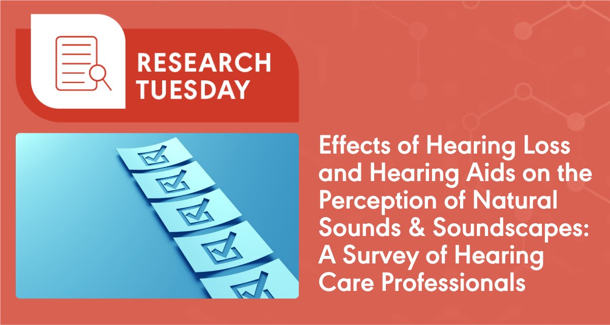 ASHA (@ashaweb) on Twitter photo #ResearchTuesday! It's important for audiologists to consider where people live and the nature sounds they'll hear after they receive their hearing aids. Learn more in #AJA: at.asha.org/Cy
<a href="/ASHAJournals/">ASHA Journals</a> <a href="/SIGPerspectives/">SIGPerspectives</a> <a href="/CSDisseminate/">CSDisseminate</a> #ResearchTuesday! It's important for audiologists to consider where people live and the nature sounds they'll hear after they receive their hearing aids. Learn more in #AJA: at.asha.org/Cy
<a href="/ASHAJournals/">ASHA Journals</a> <a href="/SIGPerspectives/">SIGPerspectives</a> <a href="/CSDisseminate/">CSDisseminate</a>