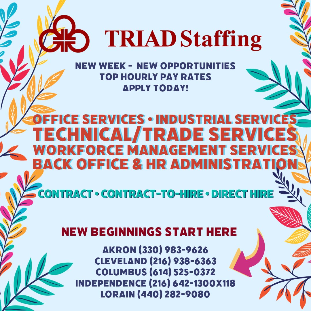 TRIAD Staffing tweet media