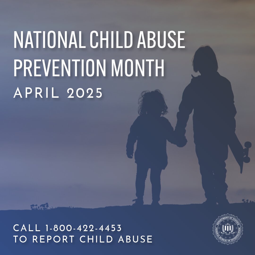 No one wants to imagine the unthinkable, especially when it comes to our children. This #ChildAbusePreventionMonth, help the #FBI protect children by identifying abusers: fbi.gov/wanted/ecap
