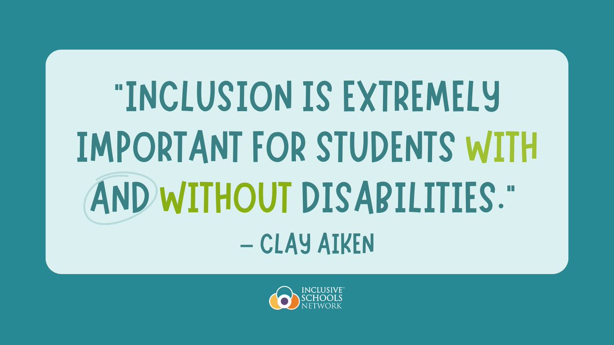 Inclusion is important for every student, with or without disabilities. 🩵
When everyone feels like they belong, we all grow together.