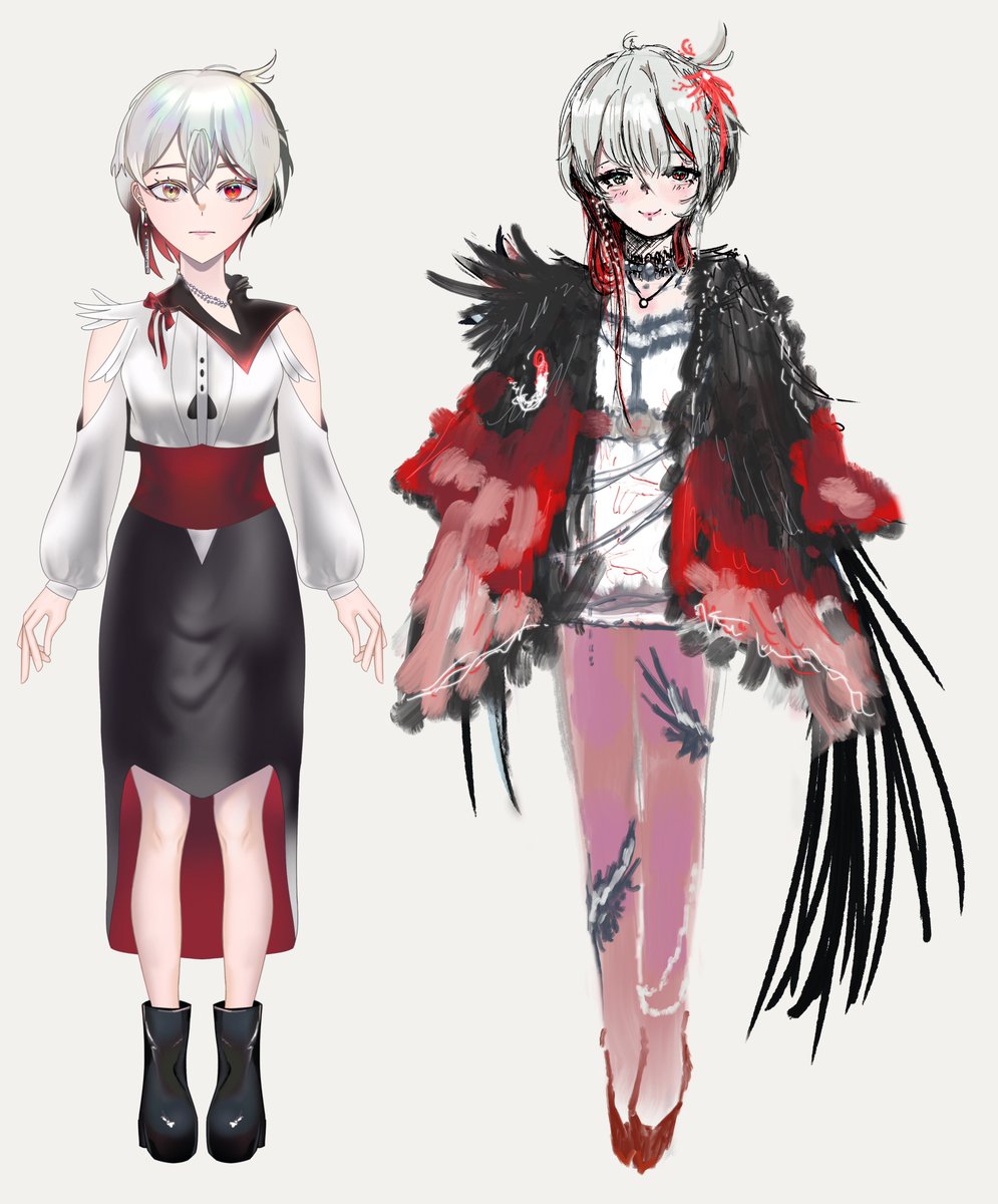 จะเล่นค่ะ จะเล่นๆๆ อันนี้จะเล่นๆๆๆ (แปะเส้นที่เคยคิดจะรีโมเดลเอลัน) #จะสเก็ตคุณเป็นวีในเส้นเรา