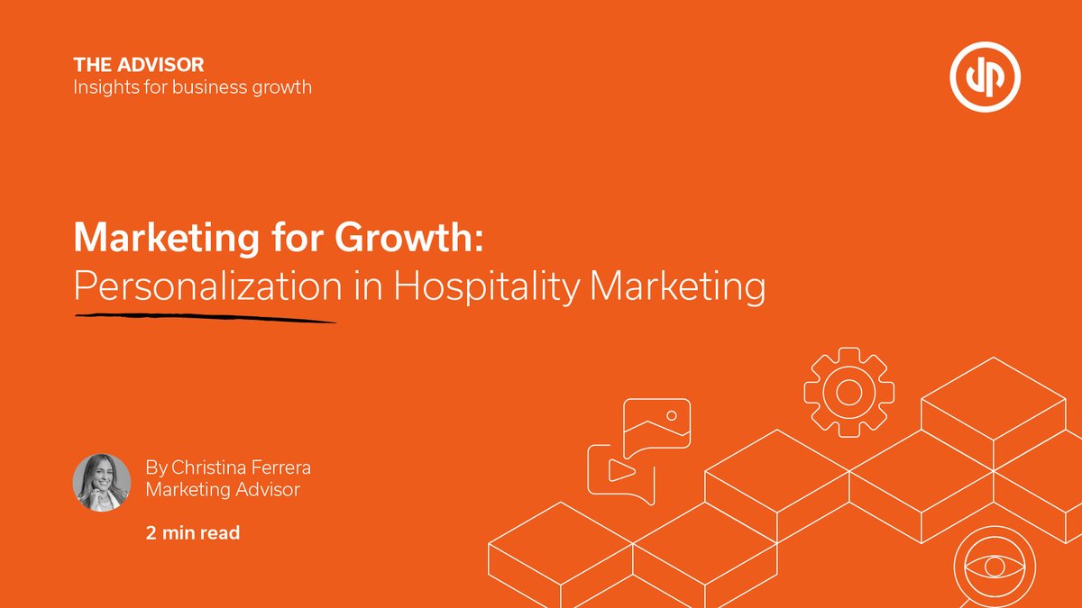 In today's competitive hospitality industry, personalization is key for growth &amp; better guest experiences. Customizing services builds stronger connections, boosting loyalty &amp; revenue for hotels and related businesses.

Click to read more: bit.ly/3EinYE3

#GrowthAdvisor