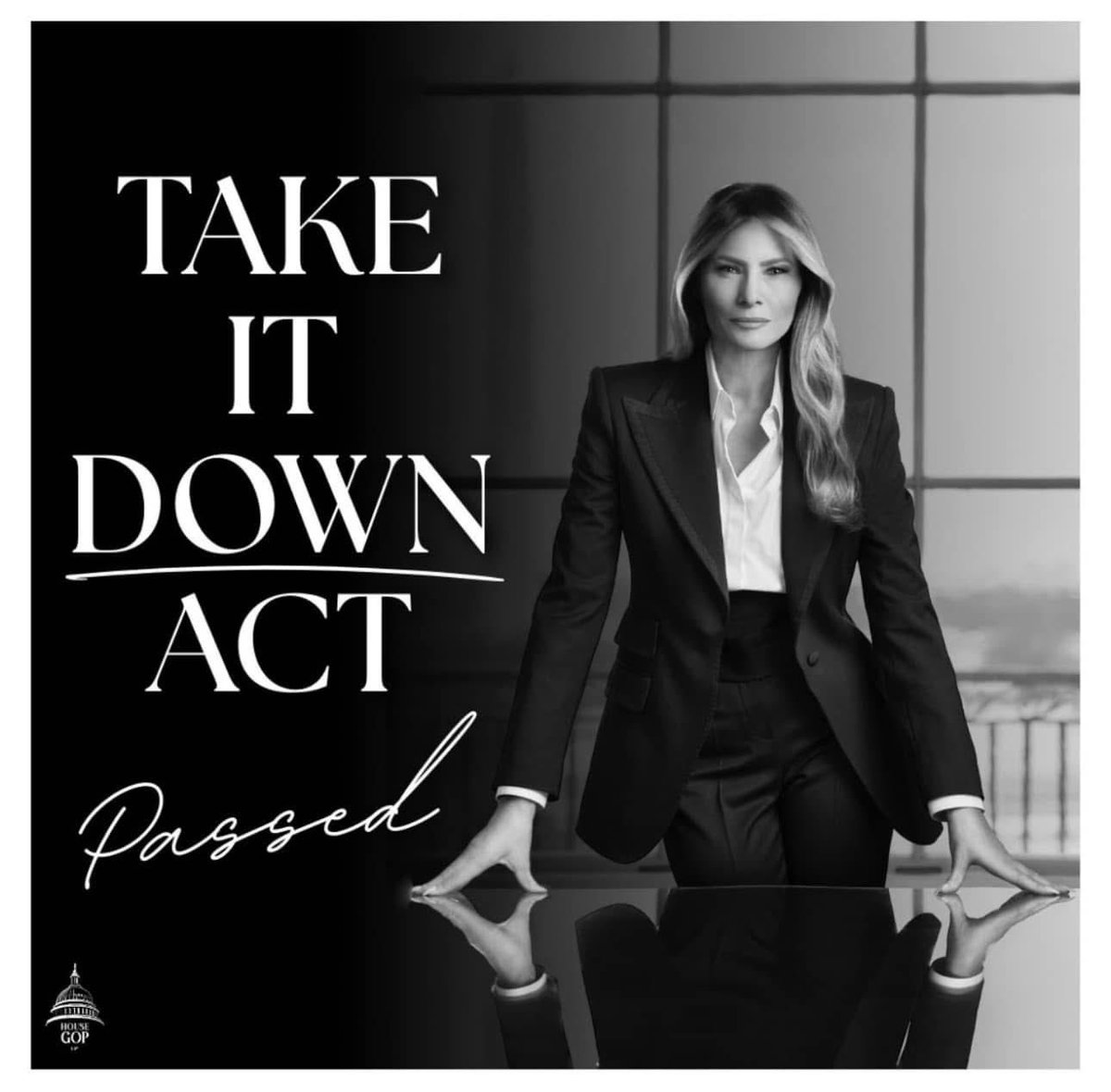 BarronTNews_'s tweet image. 🔥 HUGE WIN! House PASSES Melania Trump’s “Take It Down Act” to CRUSH Revenge P*rn—Protecting Innocent Lives! Heartbreaking stories of teens lost to sextortion &amp;amp; revenge p*rn sparked this CRUCIAL law.** Melania Trump STEPPED UP—turning pain into PROTECTION!

👏 CONGRATULATIONS,