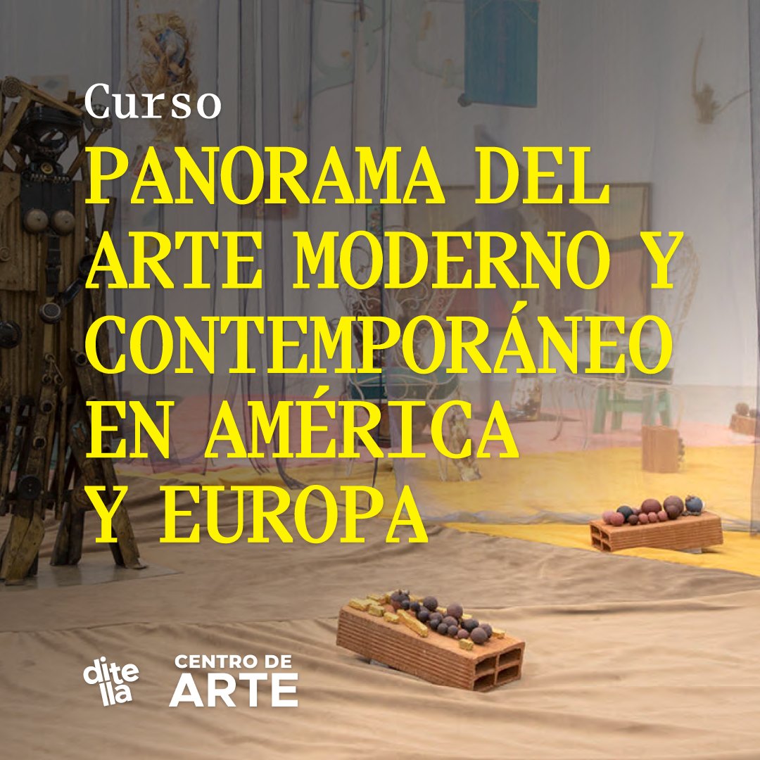 Universidad Torcuato Di Tella (@utditella) on Twitter photo 🖼️ Incorporá herramientas para entender el arte desde comienzos del siglo XX hasta nuestros días. Programa de <a href="/ARTE_DiTella/">ARTE Di Tella</a> dirigido a entusiastas y profesionales de otras áreas interesados en el ámbito de la cultura y el arte.
🕔 Cursada: sábados 10 a 12h.
🗓️ Inicio del módulo 🖼️ Incorporá herramientas para entender el arte desde comienzos del siglo XX hasta nuestros días. Programa de <a href="/ARTE_DiTella/">ARTE Di Tella</a> dirigido a entusiastas y profesionales de otras áreas interesados en el ámbito de la cultura y el arte.
🕔 Cursada: sábados 10 a 12h.
🗓️ Inicio del módulo