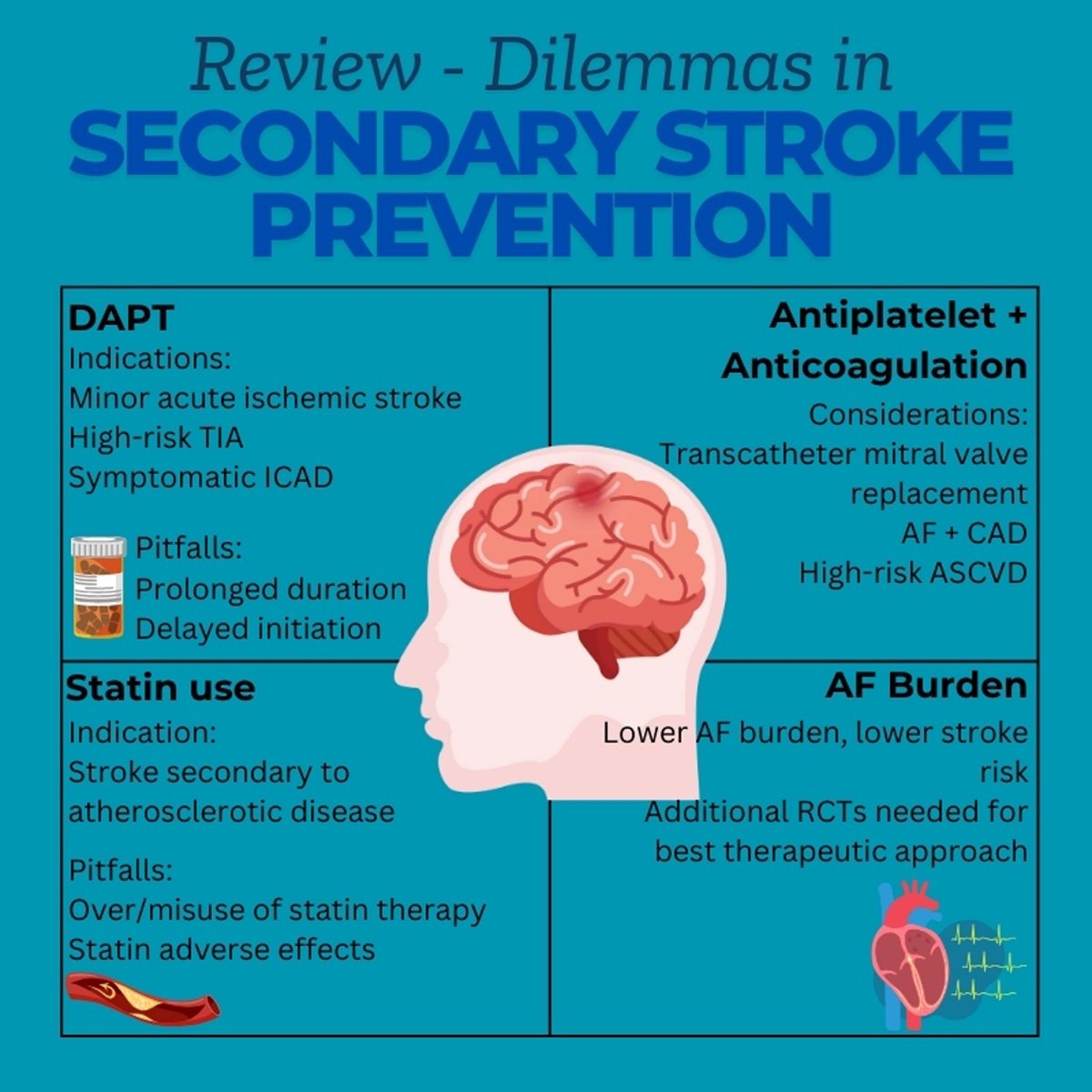 SVIN (@svinsociety) on Twitter photo #ResearchTuesday Dilemmas in secondary stroke prevention- where do the grey areas lie? Review several equivocal areas of secondary stroke prevention: DAPT, AP + AC, statin use, and AF burden <a href="/brainwithN/">Noor Mahmoud, M.D.</a> <a href="/sshravanMD/">Shravan Sivakumar</a> <a href="/SVINJournal/">Stroke: Vascular and Interventional Neurology</a>
Read More: zurl.co/Z3nzk
#SVIN #ResearchTuesday Dilemmas in secondary stroke prevention- where do the grey areas lie? Review several equivocal areas of secondary stroke prevention: DAPT, AP + AC, statin use, and AF burden <a href="/brainwithN/">Noor Mahmoud, M.D.</a> <a href="/sshravanMD/">Shravan Sivakumar</a> <a href="/SVINJournal/">Stroke: Vascular and Interventional Neurology</a>
Read More: zurl.co/Z3nzk
#SVIN