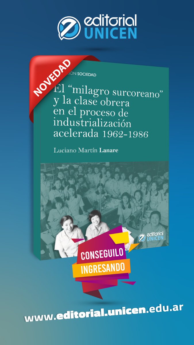 Hoy, en el marco del Primer Congreso de la Red de Estudios Coreanos de América Latina (RECAL) nuestro autor Luciano Lanare estará presentando su reciente libro.
La actividad se llevará a cabo en la Universidad del Salvador.
Si estás por Capital te esperamos!!