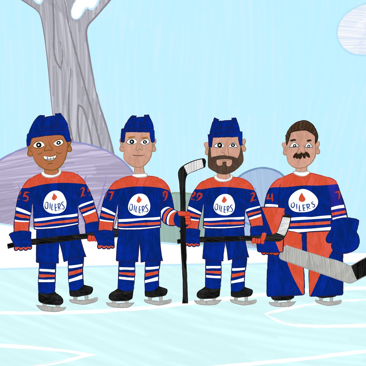 Pulp Studios Inc. (@pulpstudios) on Twitter photo Here's some drawings from various stages of the process for the new video we made for <a href="/EdmontonOilers/">Edmonton Oilers</a> Here's some drawings from various stages of the process for the new video we made for <a href="/EdmontonOilers/">Edmonton Oilers</a>