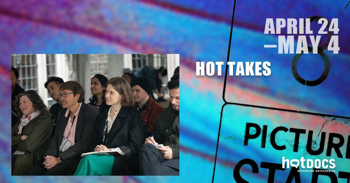 ⚡Catch the second day of HOT TAKES during the #HotDocs25 Industry Conference and Market and gain insight on distribution, funding, and market trends with industry experts.

See the full HOT TAKES schedule and other events at hotdocs.ca/industry/confe…