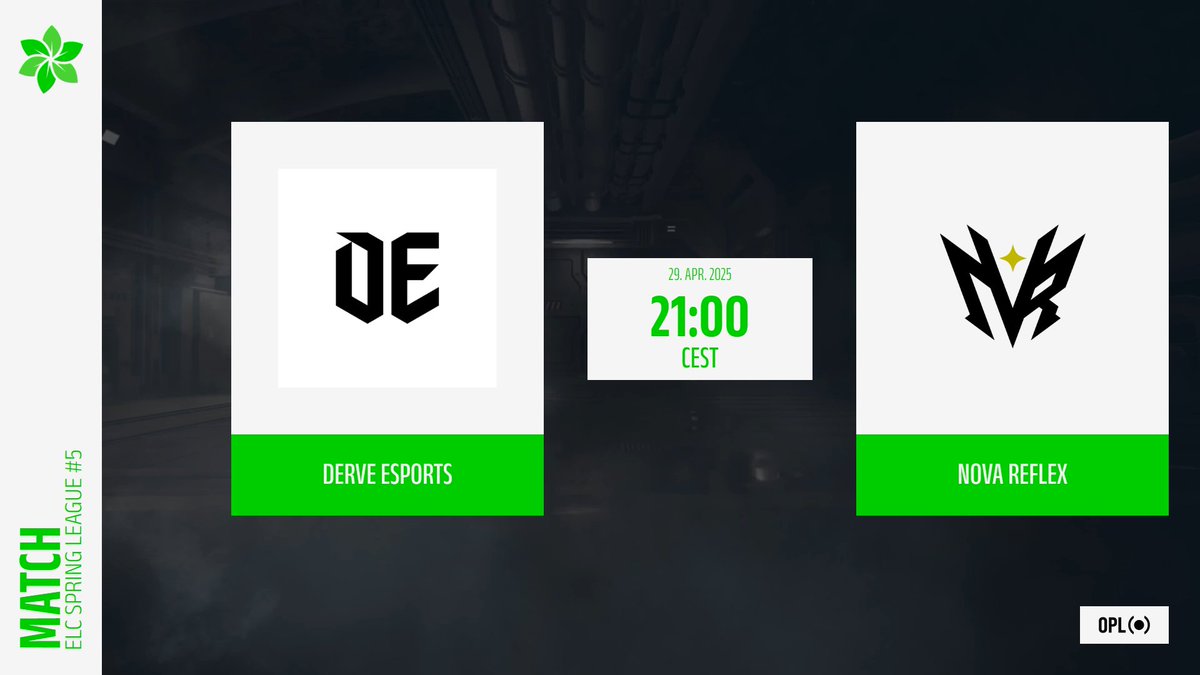[𝐄𝐋𝐂 𝐒𝐩𝐫𝐢𝐧𝐠 𝐋𝐞𝐚𝐠𝐮𝐞 #𝟓]

The two teams will face off in the P4 Challenger and Major B match.

🇫🇷 <a href="/NeedONE_ND1/">NeedONE.AGENCY - Pays de l"Ain - ND1</a> 🆚 <a href="/CoffeinEsports/">COFFEIN Esports (Inactive)</a> 🇭🇺
🕗 20:00 CEST
🗺️Bo1

🇬🇧 <a href="/DerveEsports/">Derve Esports</a> 🆚 <a href="/NovaReflexR6/">Nova Reflex</a> 🇧🇪
🕘 21:00 CEST
🗺️Bo1

🎙️ <a href="/Coco8054/">COCO GRAPHISTE</a> 

🔴 twitch.tv/elc_esports_r6

#WeAreELC