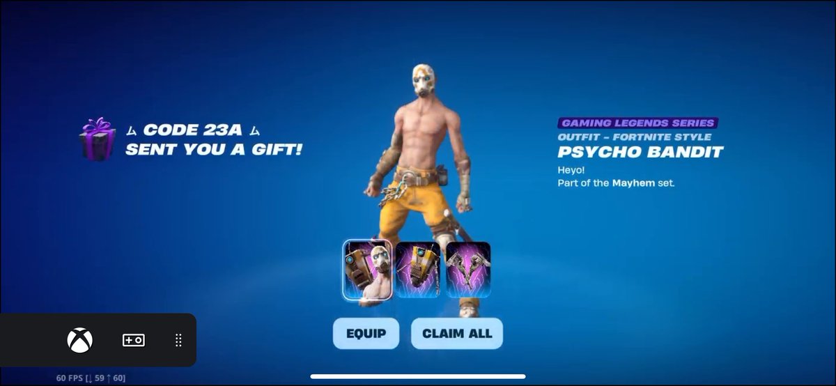 Thank you to my bro <a href="/Code_23A/">ム Ηakai ム 🇫🇷</a> for the amazing gift 😍 make sure to use code 23A in the shop! #HKNLEGIT