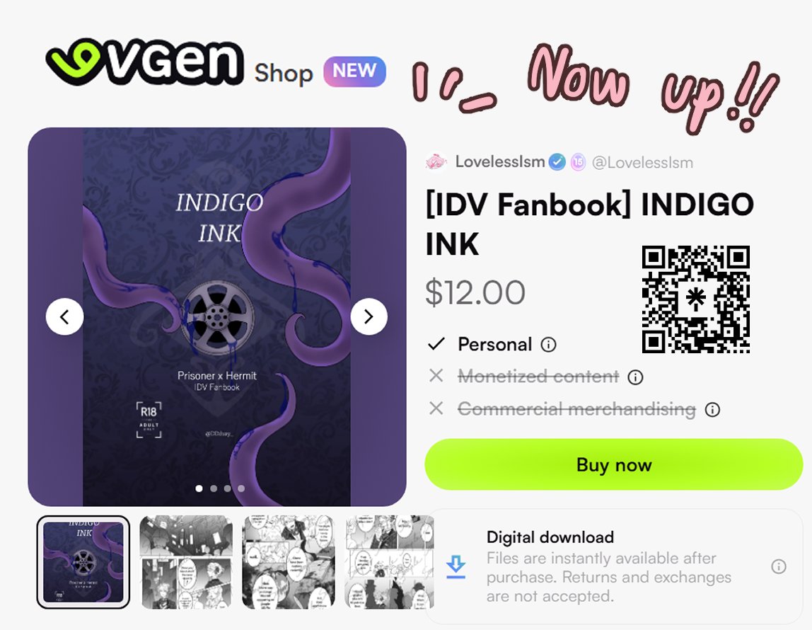 [RT appreciated]
My lucaalva fanbook is now up on Vgen shop!
if you have any questions feel free to dm/reply
