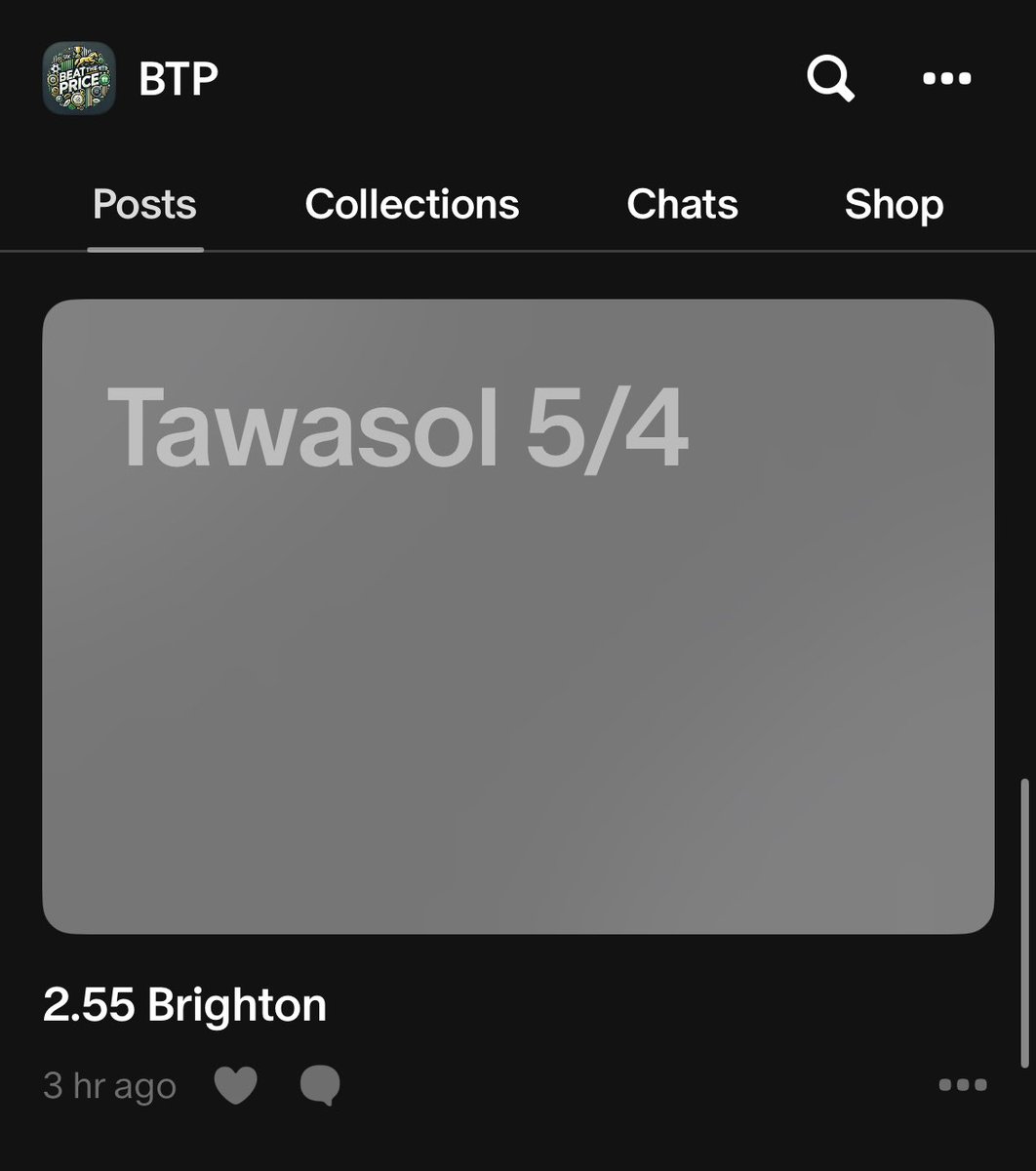 BeatThePrice1's tweet photo. Tawasol bolts up ✅💰🥇 https://t.co/2Pde24agDA