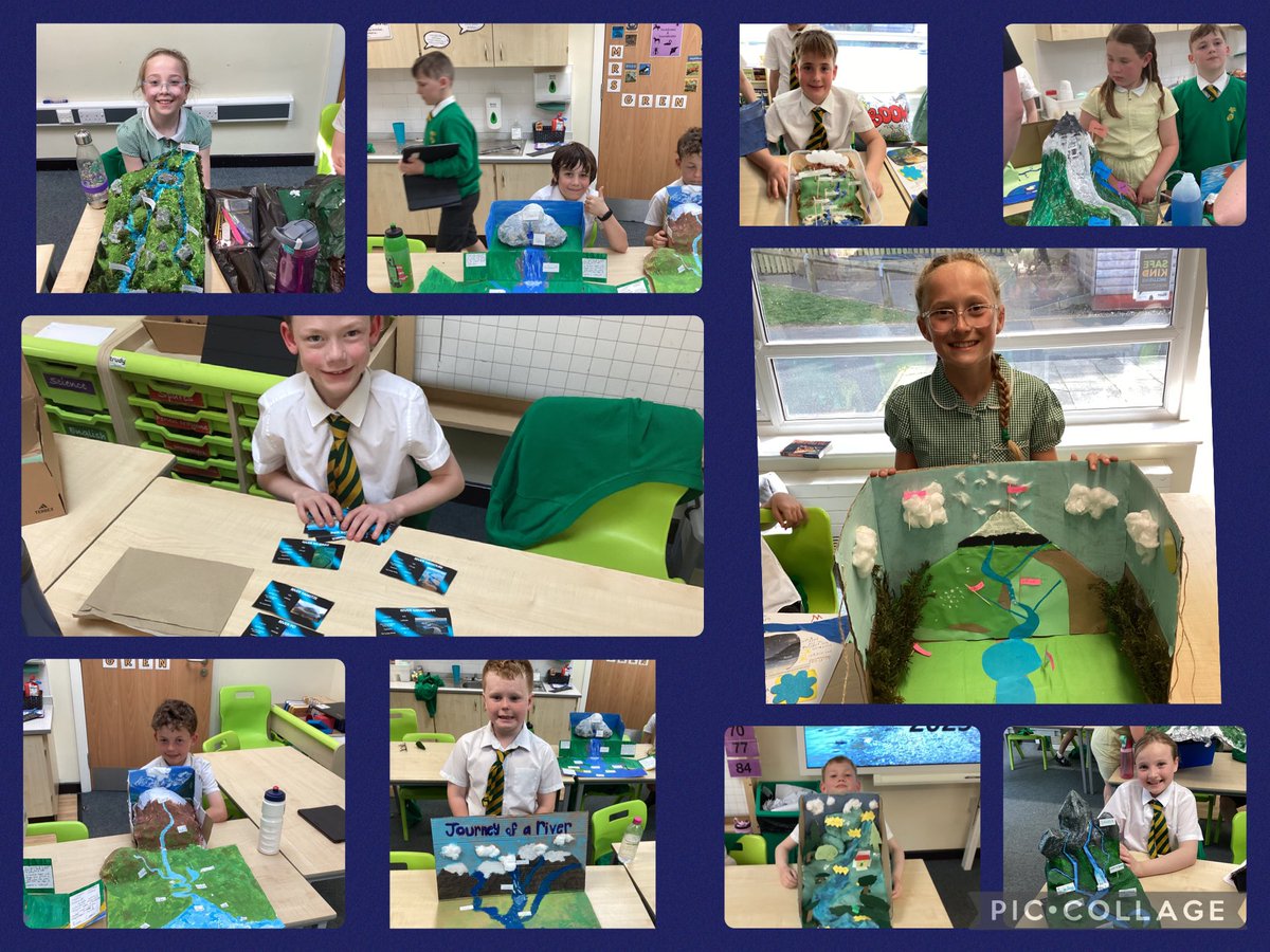 🌟 Amazing effort from Ben Nevis class today! 🌟 Each student showcased their impressive knowledge of the journey of a river through amazing projects. Your creativity was unbelievable ! 🌊👏 #BenNevisClass #GeographyExcellence #ProudTeacher